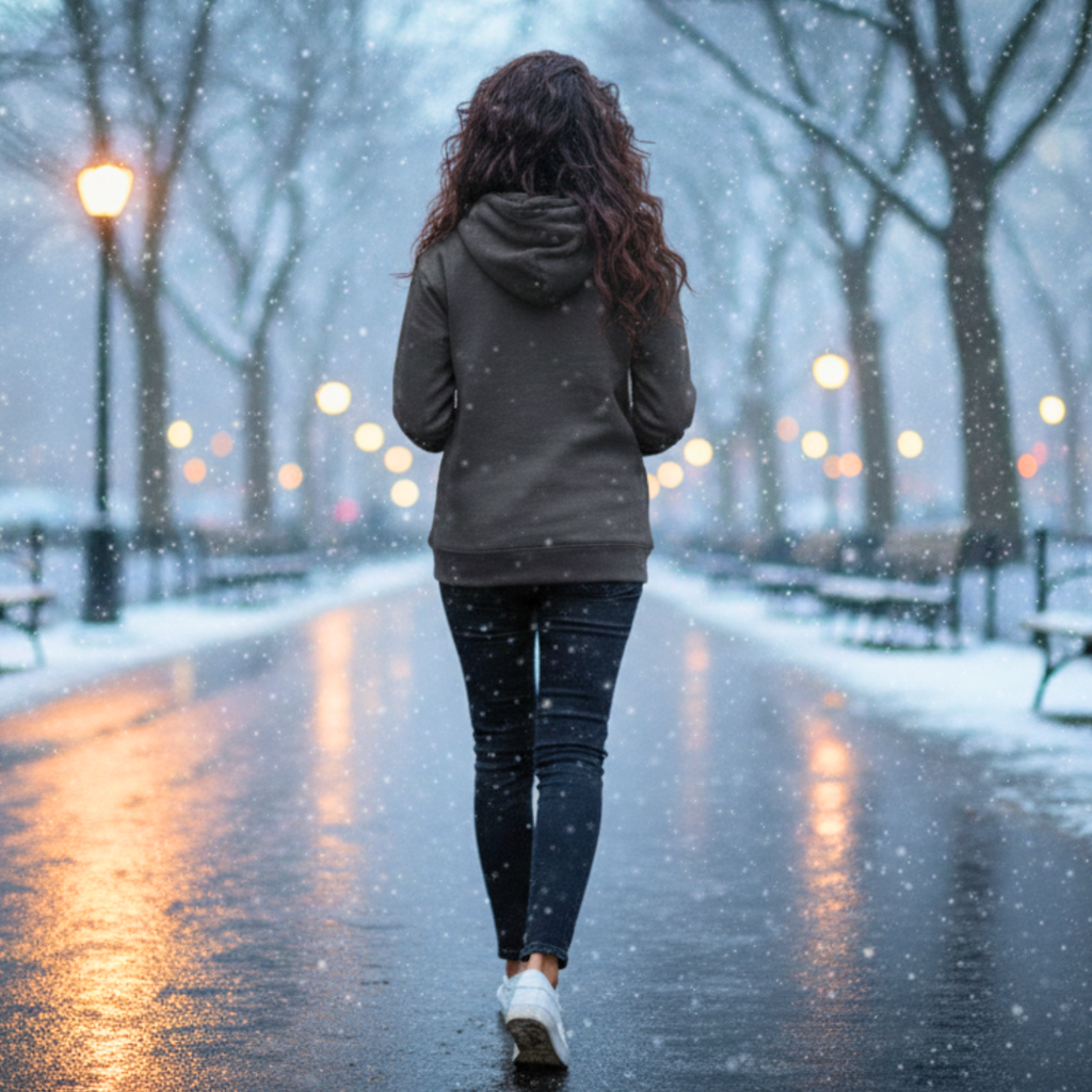 Muffin & Co Premium Fleece Hoodie – Ultra Soft Comfort | Winter Essential (Dark Grey)