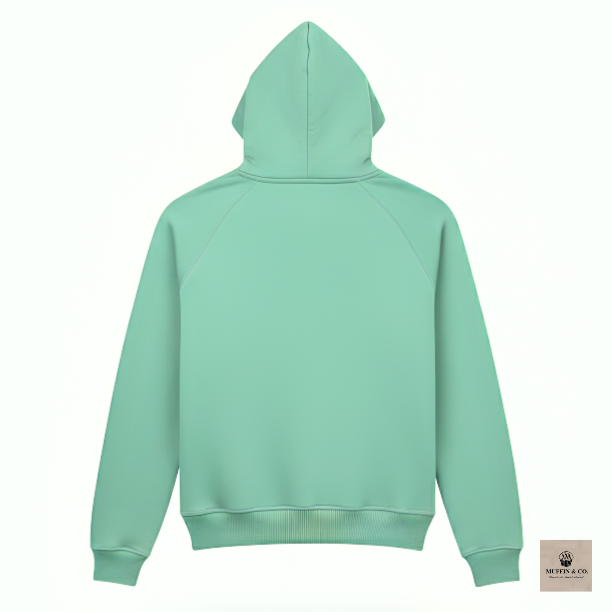 4. Aqua Hoodie & Trouser Set – Fresh Minimal Co-ord | Muffin & Co.