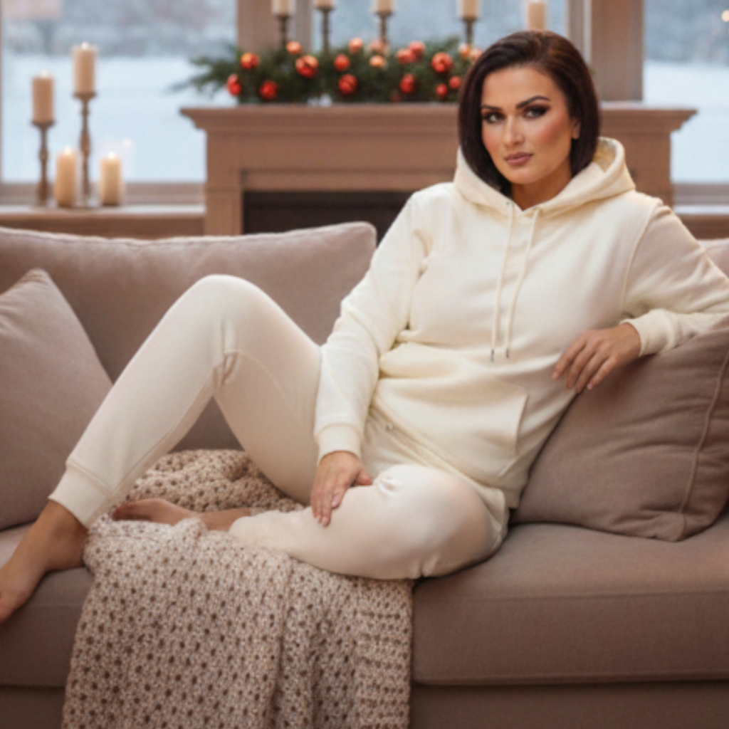 Cream Hoodie & Trouser Set – Subtle Luxury Redefined | Muffin & Co.
